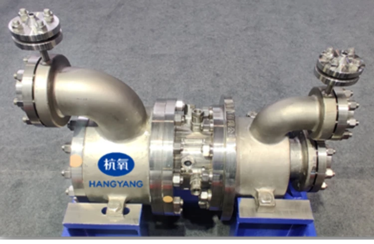 氢气动压气轴膨胀机